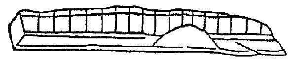 Золотые тавлеи или богатырское Го в Древней Руси. Фрагмент доски 19х19, обнаружен в Дании, Вимосе, III-IV вв.